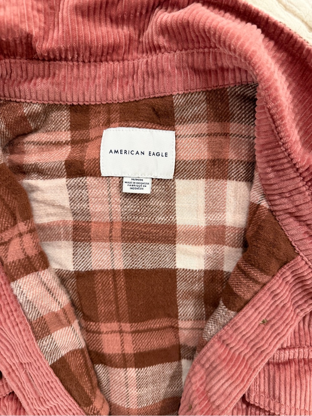 American Eagle Outfitters Corduroy Jacket in Rosewood - Picture 2 of 2